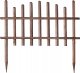 Kadax KADAX Płotek Ogrodowy Drewniany Palisada 60cm 6