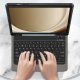 Alogy Etui z klawiaturą do Samsung Galaxy Tab A9+ Plus 2023 11" (X210/X215/X216) klawiatura Bluetooth na magnes Alogy Czarne 4