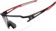 RockBros Okulary rowerowe fotochromowe z filtrami UV 400 UVA i UVB czarno-czerwone ROCKBROS 4