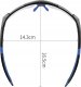 RockBros Okulary rowerowe fotochromowe z ramką i filtrami UV 400 UVA i UVB czarne ROCKBROS 17