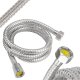 Wąż prysznicowy PrzydaSie Wąż Prysznicowy Standardowy Chromowany 150Cm 1,5M 1
