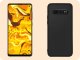 Hello Case Etui do Samsung Galaxy S10e (Czarne, Matowe, Obudowa, Silikon) SZKŁO 9H 3