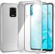 Hello Case Etui Do Xiaomi Redmi Note 9 PRO / 9S (Przezroczyste, Pancerne) Szkło pełne 1