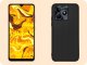 Hello Case Etui do Realme C53 (Czarne, Matowe, Obudowa Slim, Silikon) SZKŁO 9H 4