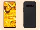 Hello Case Etui do Samsung Galaxy S10 (Czarne, Matowe, Obudowa Slim, Silikon) SZKŁO 3