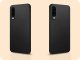 Hello Case Etui do Huawei P30 (Czarne, Matowe, Obudowa Slim, Silikon) SZKŁO 9H 6