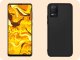 Hello Case Etui do Realme 8 5G (Czarne, Matowe, Obudowa Slim, Silikon) SZKŁO 9H 3
