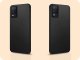 Hello Case Etui do Realme 8 5G (Czarne, Matowe, Obudowa Slim, Silikon) SZKŁO 9H 5
