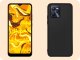 Hello Case Etui do Realme C35 (Czarne, Matowe, Obudowa Slim, Silikon) SZKŁO 9H 3