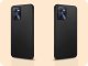 Hello Case Etui do Realme C35 (Czarne, Matowe, Obudowa Slim, Silikon) SZKŁO 9H 5