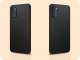 Hello Case Etui do Motorola Moto E32 / E32s (Czarne, Matowe, Slim, Silikon) SZKŁO 9H 6