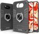Hello Case ETUI PANCERNE do XIAOMI POCO X3 NFC CZARNE OBUDOWA HOLDER SZKŁO HARTOWANE 1