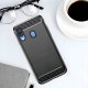 Hello Case Etui Do Samsung Galaxy A40 (Pancerne, Karbon, Karbonowe, Czarne) Szkło 5D 4