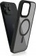 Hello Case Etui Magsafe Do Apple iPhone 15 (Czarne Matowe, Wzmacniane) Szkło 9H 2,5D 7