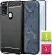 Hello Case ETUI PANCERNE KARBON DO SAMSUNG GALAXY A21S SZKŁO 1
