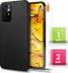 Hello Case Etui do Poco M4 Pro 5G / Redmi Note 11T 5G (Czarne, Obudowa Slim) SZKŁO 1