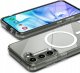 Hello Case Etui Magsafe Do Samsung Galaxy S24 (Przezroczyste, Wzmacniane) Szkło 9h 3