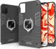 Hello Case ETUI PANCERNE DO SAMSUNG GALAXY A03S CZARNE OBUDOWA ARMOR HOLDER SZKŁO 9H 1