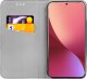 Hello Case ETUI Z KLAPKĄ DO XIAOMI 12 5G / 12X 5G CZARNE ZAMYKANE MAGNETYCZNE KABURA 1