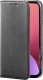 Hello Case ETUI Z KLAPKĄ DO XIAOMI 12 5G / 12X 5G CZARNE ZAMYKANE MAGNETYCZNE KABURA 3