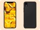 Hello Case Etui do Apple iPhone XR (Czarne, Matowe, Obudowa Slim, Silikon) SZKŁO 9H 4