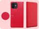 Hello Case ETUI Z KLAPKĄ DO Apple iPhone 12 / 12 Pro CZERWONE ZAMYKANE MAGNETYCZNE 4