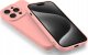 Hello Case Etui case obudowa do Apple iPhone 15 różowe matowe silikonowe 7