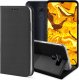 Hello Case ETUI Z KLAPKĄ DO LG K50 / Q60 CZARNE ZAMYKANE MAGNETYCZNE KABURA FUTERAŁ 1
