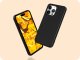Hello Case Etui do Apple Iphone 14 Pro Max (Czarne, Matowe, Slim, Silikon) SZKŁO 9H 1