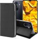 Hello Case ETUI Z KLAPKĄ DO HUAWEI NOVA Y70 CZARNE ZAMYKANE MAGNETYCZNE KABURA FUTERAŁ 1