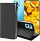 Hello Case ETUI Z KLAPKĄ DO REALME 9I | OPPO A96 4G CZARNE ZAMYKANE MAGNETYCZNE KABURA 1