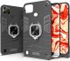 Hello Case ETUI PANCERNE DO REALME C25Y CZARNE OBUDOWA ARMOR HOLDER RING CASE SZKŁO 1