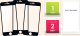 Hello Case 3-pak SZKŁO HARTOWANE DO iPhone 6 / 6s na cały ekran 9H ochronne 5D 6