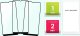 Hello Case 3x Szkło Hybrydowe do Samsung Galaxy A20S (9H, 5D, ochronne, na cały ekran) 6