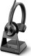 Słuchawki Poly Savi 7310 - Savi 7300 series - Headset - On-Ear - DECT - bezprzewodowy - USB-A przez DECT-Adapter - czarny - Certyfikowany dla Microsoft Teams, UC-certifikowany 1