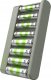 Ładowarka GP ReCyko E821 8-fold Round Bat. Charger+4xAA 2100mAh/4xAA 850mAh 1