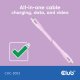 Club 3D Club3D Lifestyle USB-C Kabel  PD 240W,20Gbps  2m pink  St/St retail 3