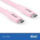 Club 3D Club3D Lifestyle USB-C Kabel  PD 240W,20Gbps  2m pink  St/St retail 6