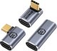 Adapter USB Graugear USB-C - USB-C Srebrny  (G-AD-40G-3) 1