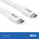 Club 3D Club3D Lifestyle USB-C Kabel  PD 240W,20Gbps  2m weiß  St/St retail 6