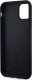 DKNY Leather Checkered Mono Pattern MagSafe - Etui iPhone 11 (czarny) 17