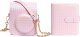 LoveInstant Zestaw 2w1 Futerał Etui Case Do Fuji Instax Mini 12 + Album Na 64 Zdjęcia / Różowy 2