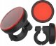 Fixed Tag Reflector Find My - lokalizator do roweru czarny/czerwony 1