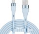 Kabel USB Kruger&Matz USB-A - microUSB 1 m Niebieski (KM1270-1BL) 3