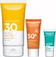 Clarins SET (BODY NATIONAL EXPERT + SUN CARE BODY CREAM SPF30 150ML + SUN CARE FACE CREAM SPF50+ 30ML + AFTER SUN BALM SAMPLE 8ML) 1