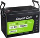 Green Cell Green Cell akumulator LiFePO4 200Ah 12.8V 2560Wh Litowo-Żelazowo-Fosforanowy do Kampera, Paneli solarnych, Foodtrucka, Off-Grid 1
