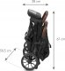 Wózek Kidwell Wózek spacerowy COLMER JET BLACK kidwell 6