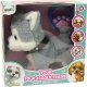 LeanToys Pluszowy Piesek Husky Interaktywny Edukacyjny Smycz Piosenki Chodzi 4
