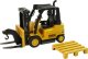 LeanToys Zdalnie Sterowany Wózek Widłowy Obrót 360 stopni Żółty Pilot 1