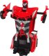 LeanToys Auto Robot Transformer 2w1 Pilot R/C Zdalnie sterowane Czerwony 1